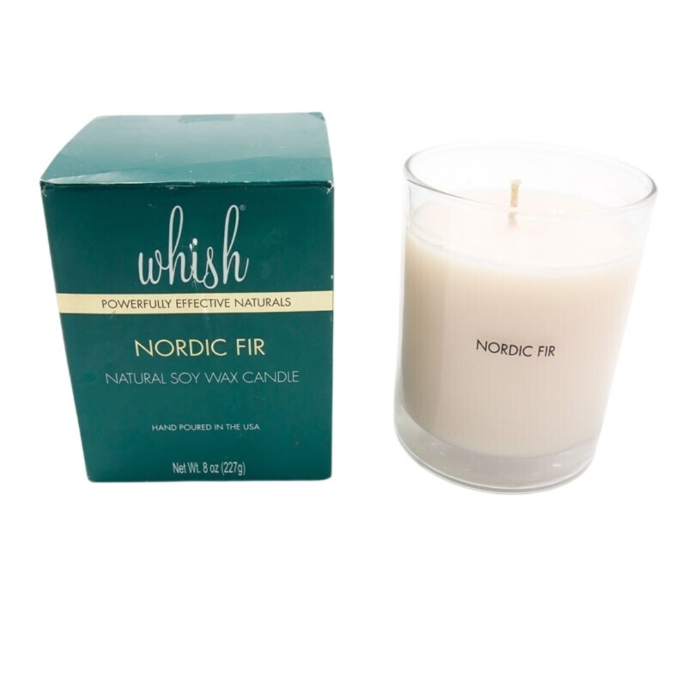 Whish - Nordic Fir - Natural Soy Wax Candle - 7.5 oz / 212 g